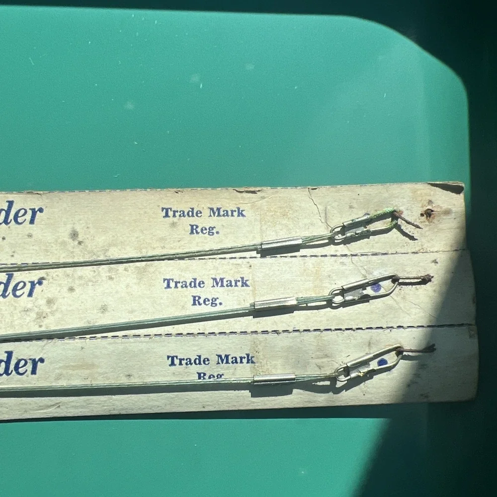Vintage Weller Steelcore Leader No. 6111-20#, Set Of 3
